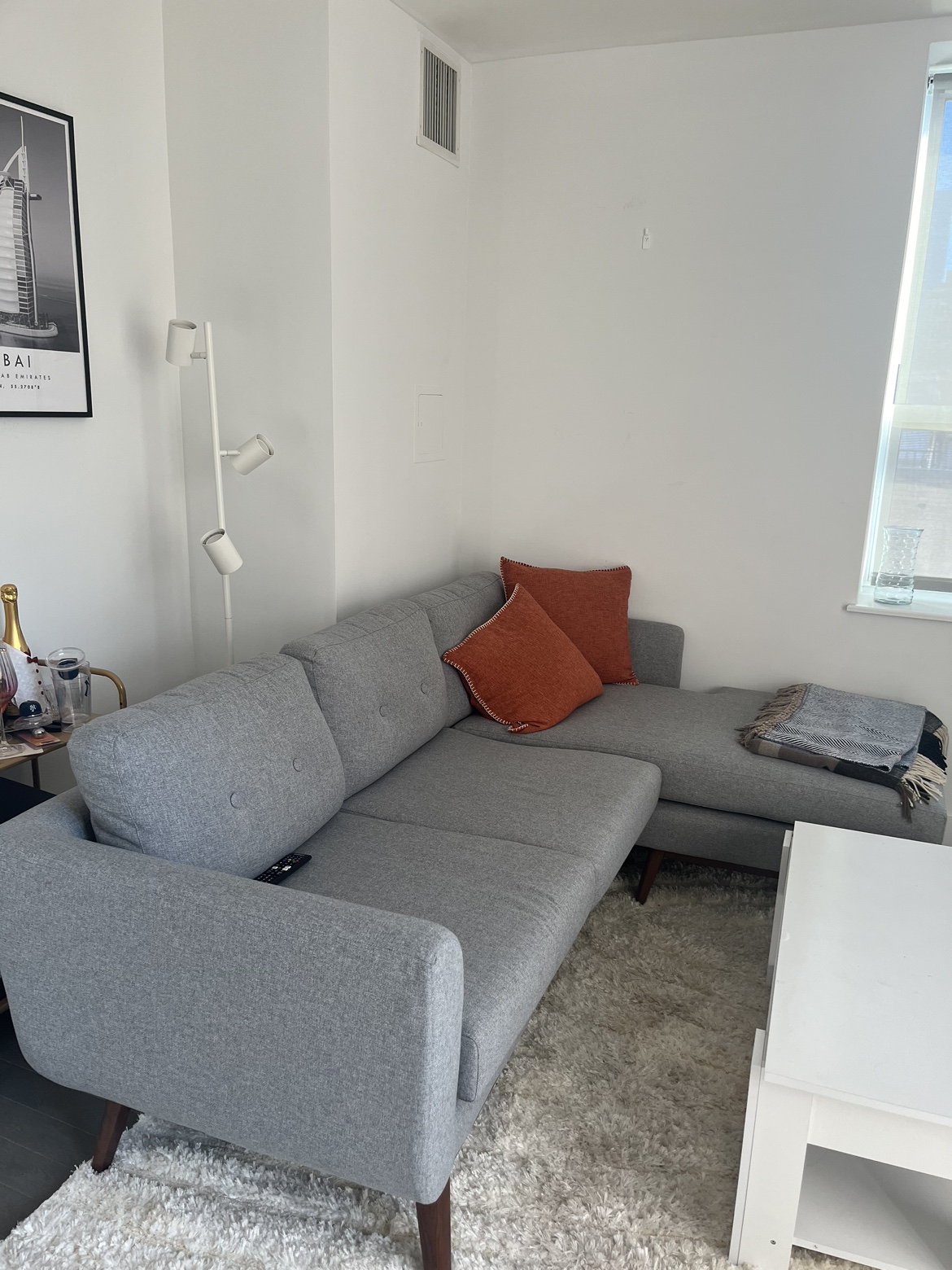 AllModern Couch w/ chaise - photo 3
