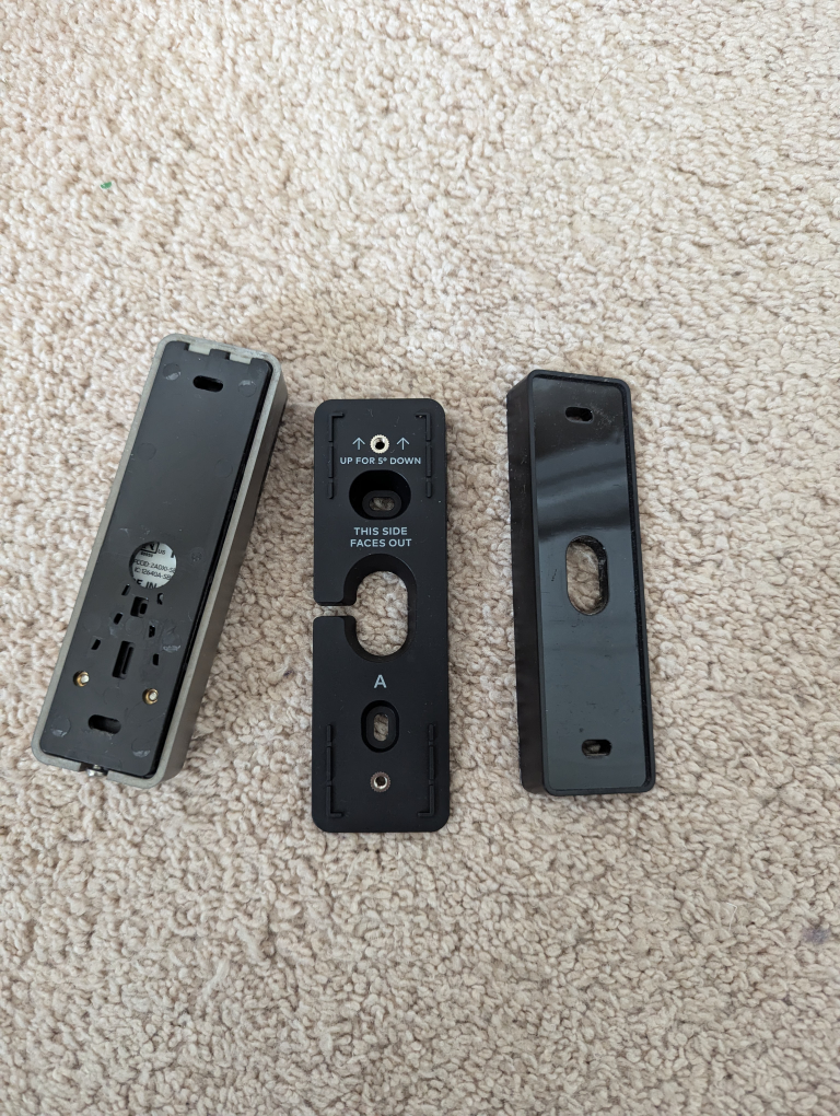 Skybell Slim Line Wi-Fi Doorbell Camera from Alarm.com in Silver image indicator(2)