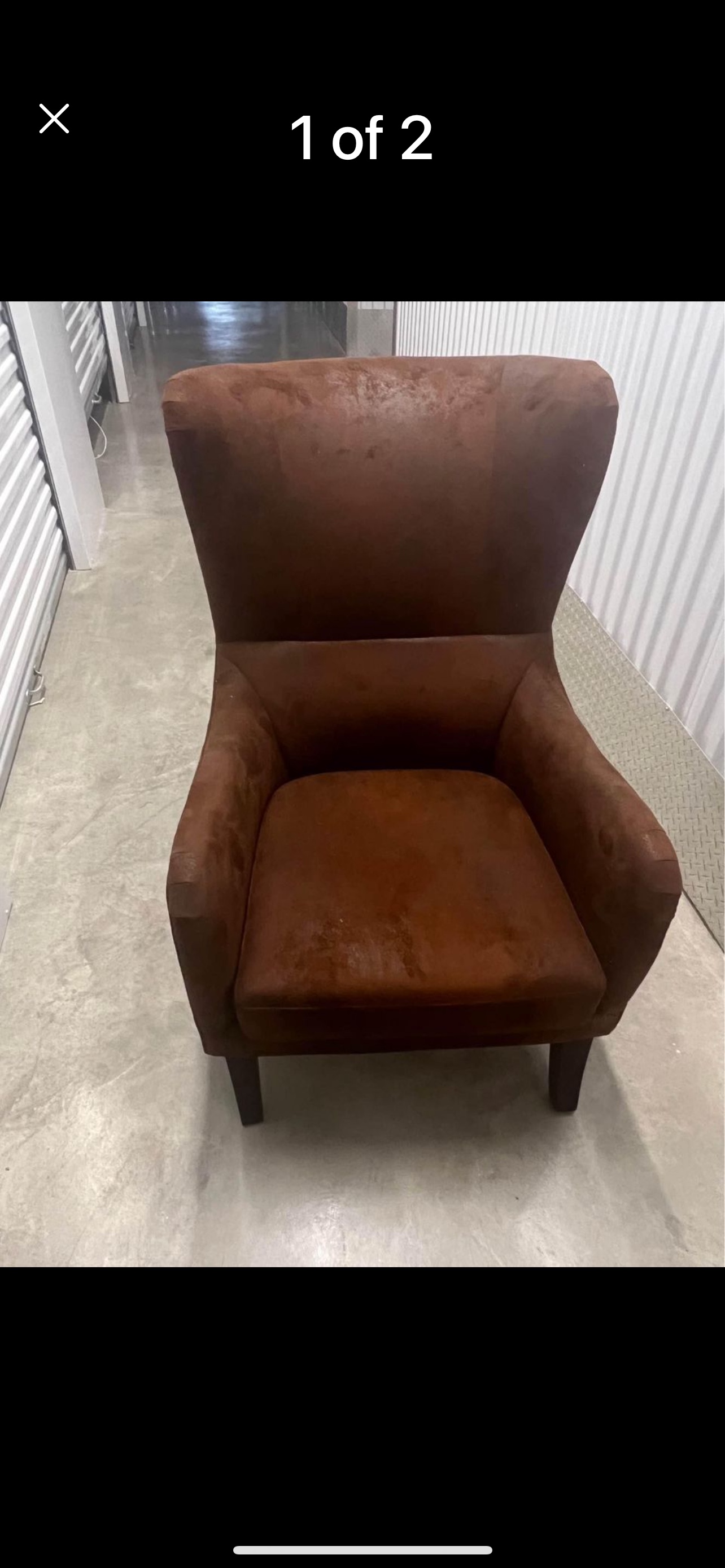 Wing back chair