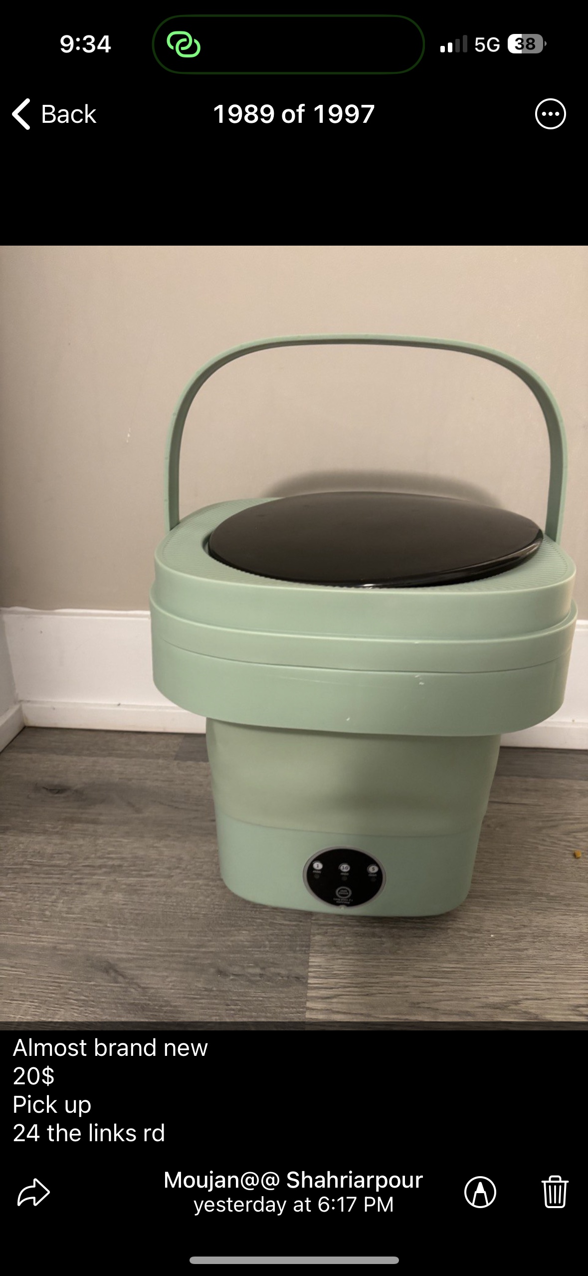 Baby washing machine