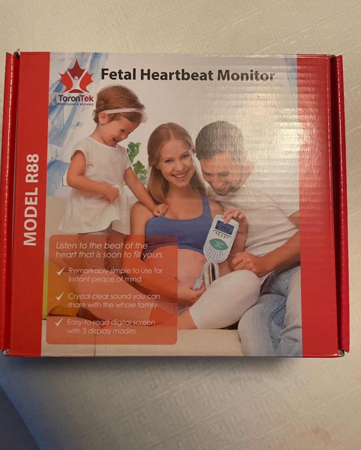 Fetal heart rate monitor