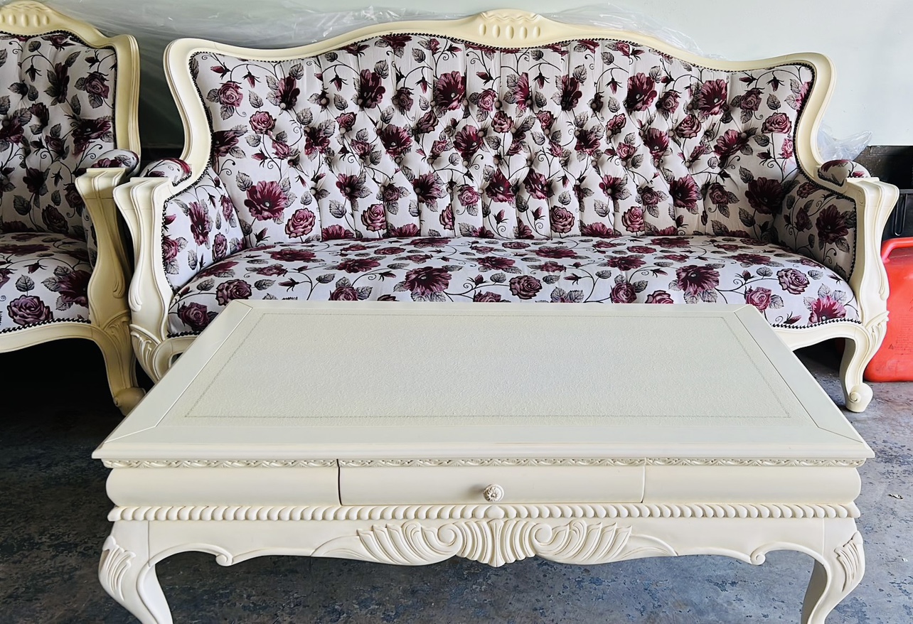 Sofa set with coffee table - photo 5