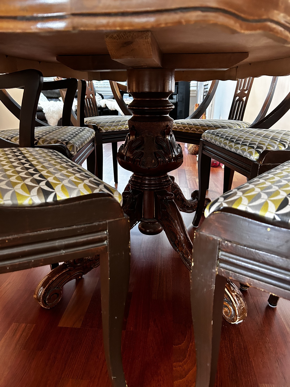 Dining table with 6chairs - photo 2