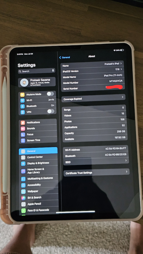 Ipad pro 11 inch 3rd gen 256 GB + pencil - photo 3