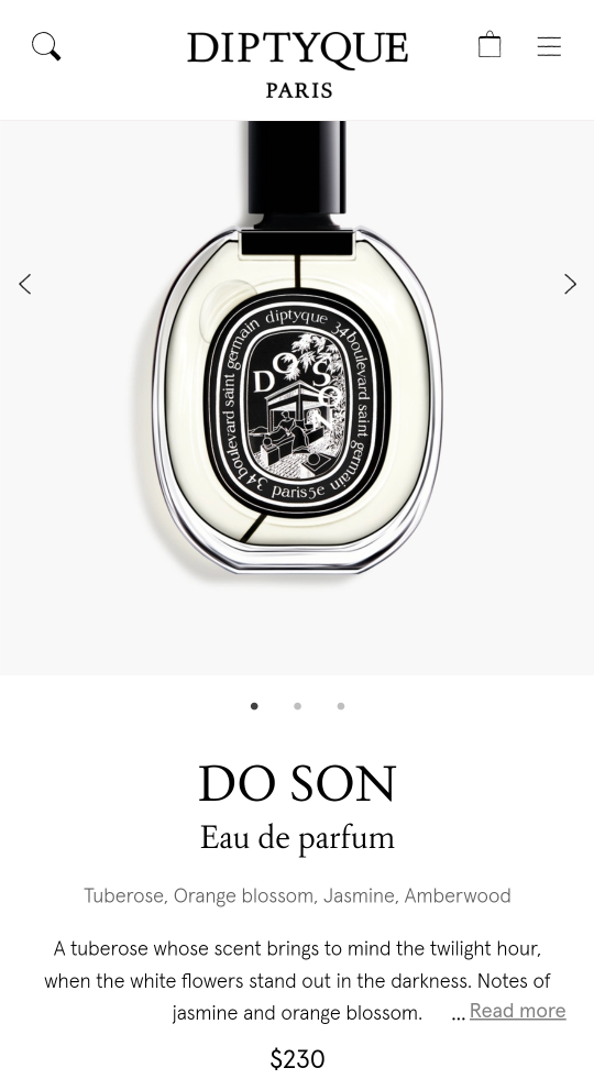 Diptyque Doson Parfum - full set - photo 2