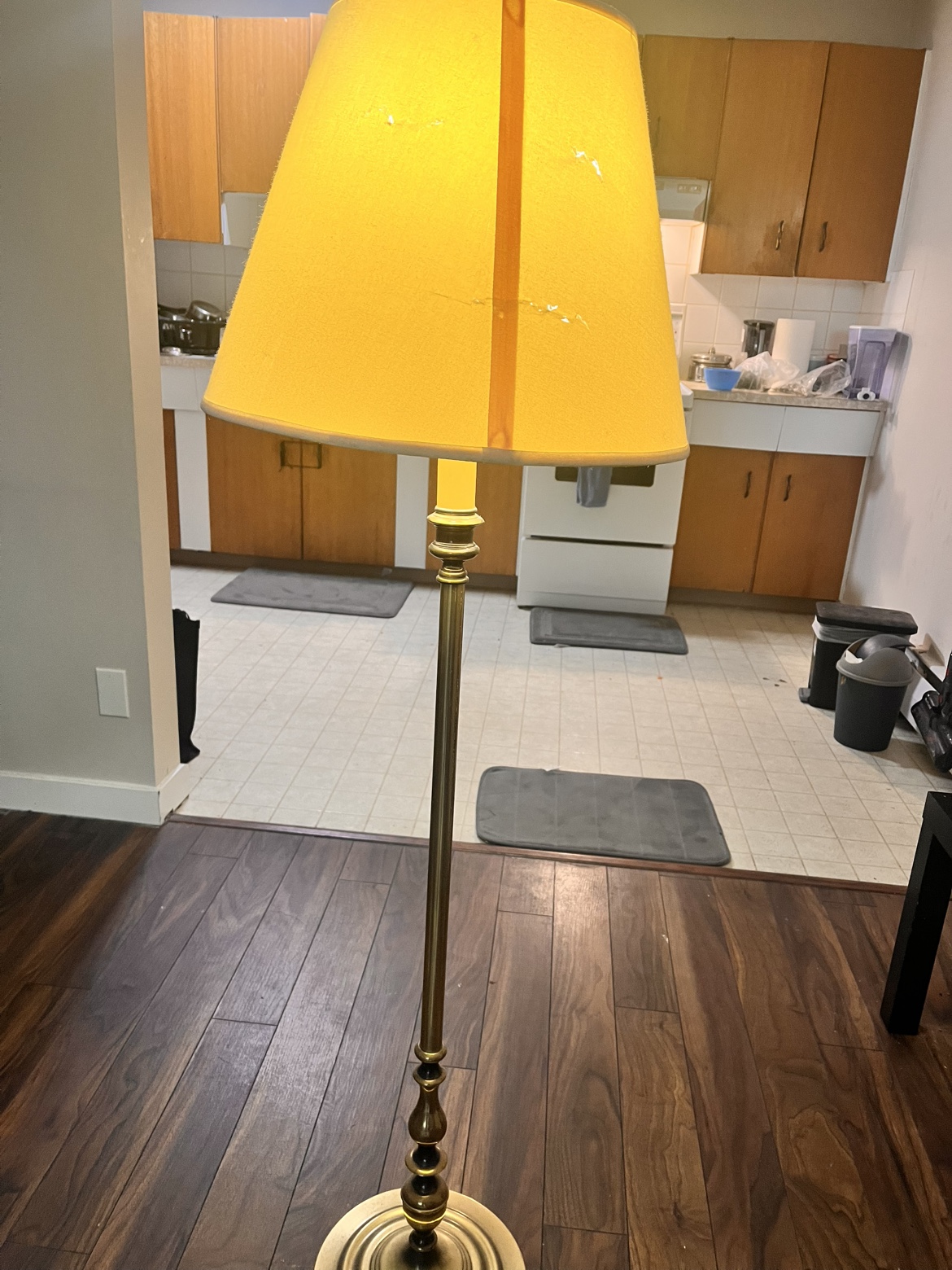 Gold Floor Lamp - photo 2