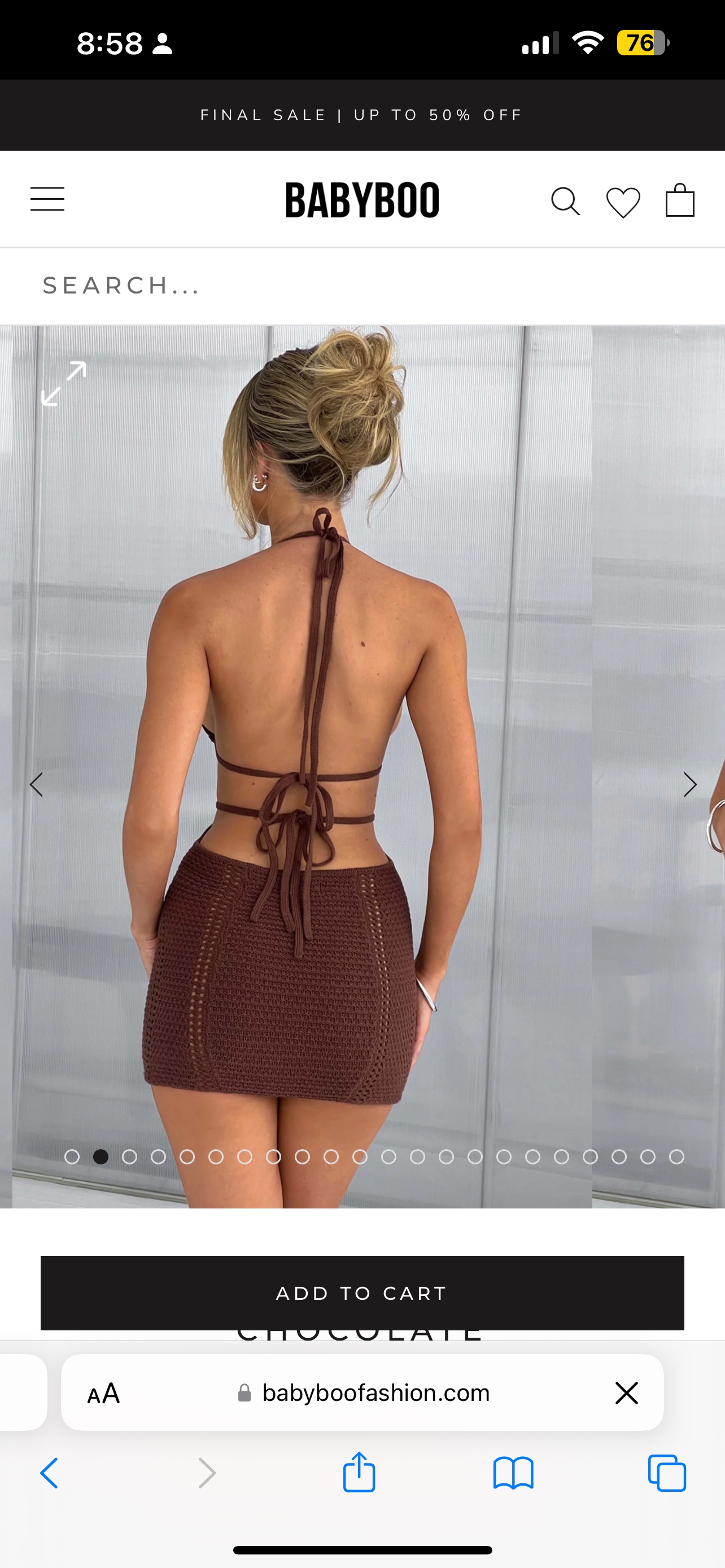 Baby boo crochet dress - photo 2