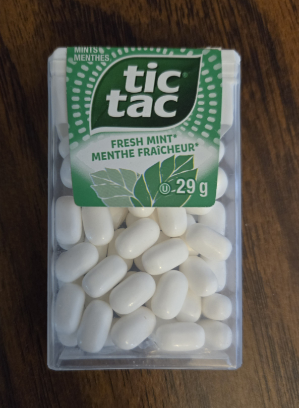 unopened tic tacs ##freecycle ✈️
