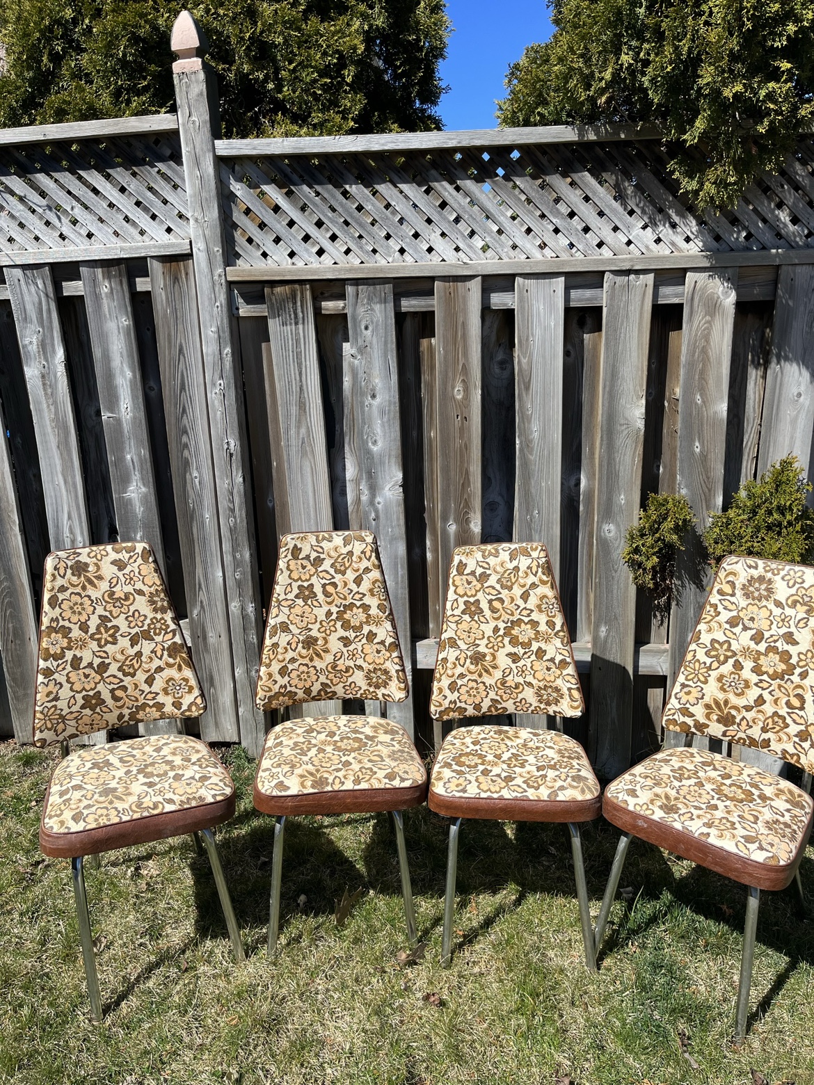 Vintage Mid Century Modern Kitchen Chairs
