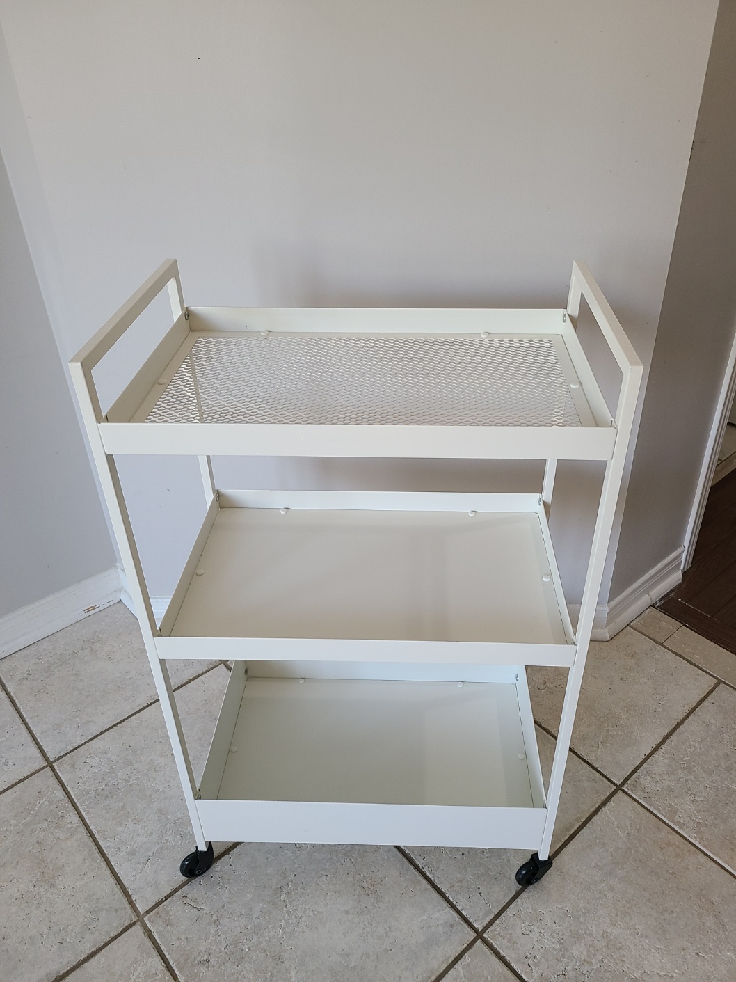 IKEA nissafours utility cart white - photo 3