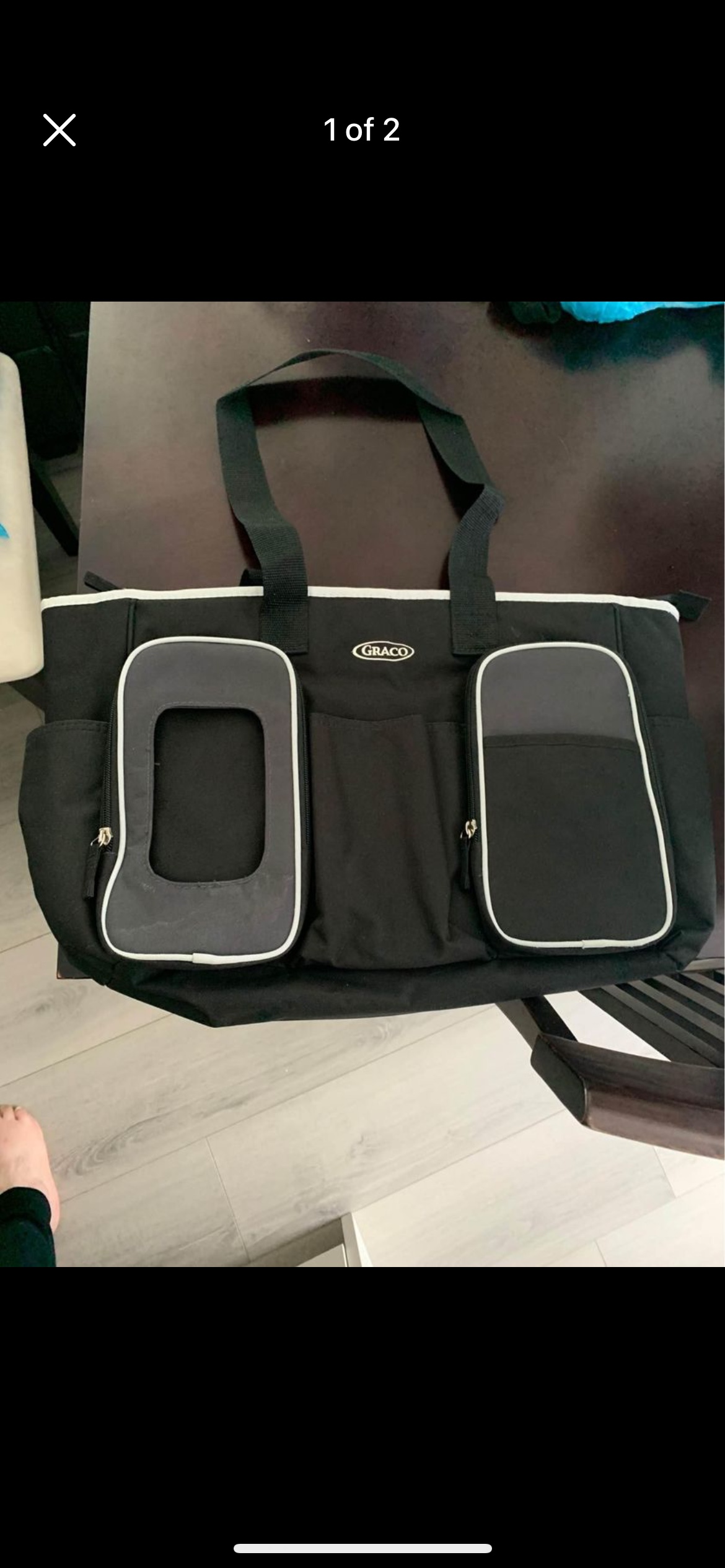 Graco diaper bag thumbnail