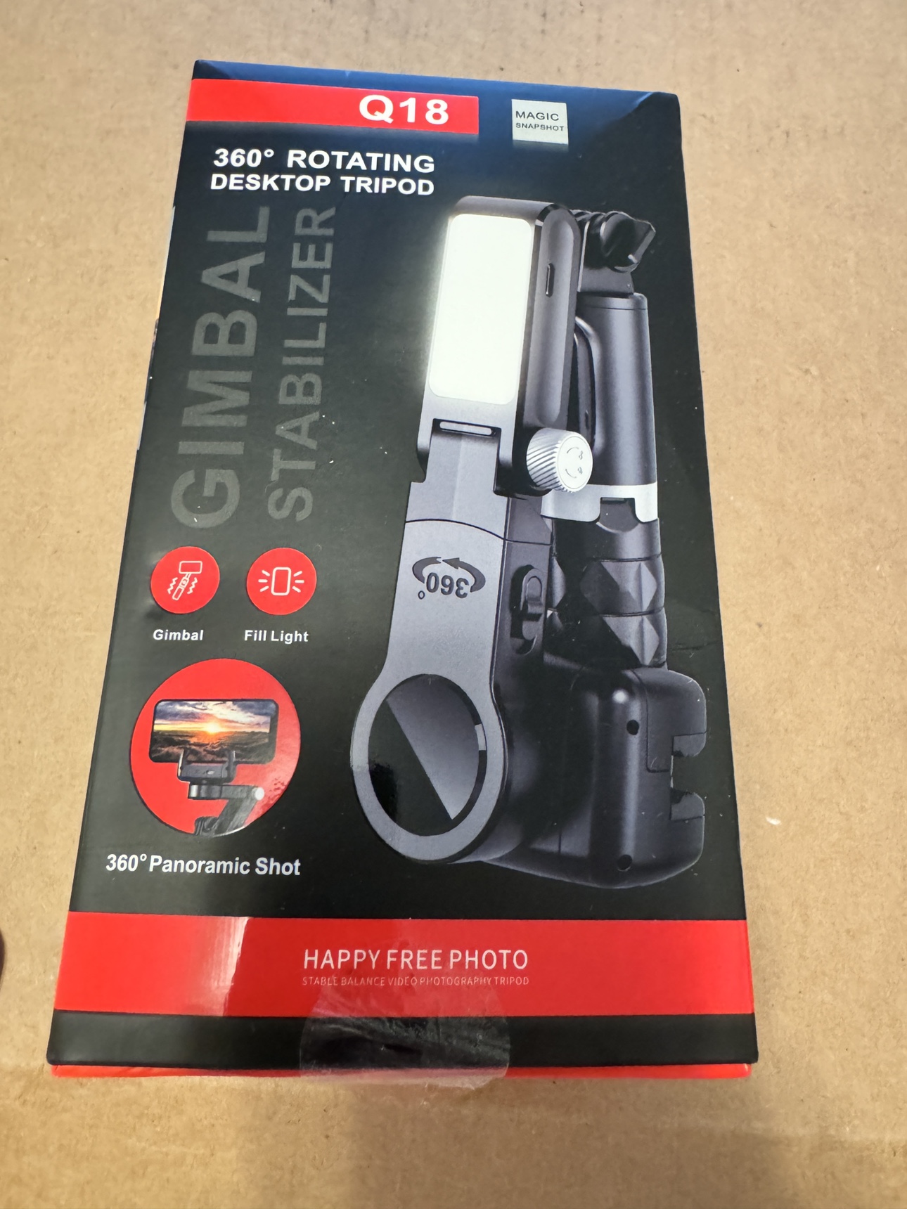 360 Rotating Desktop Tripod