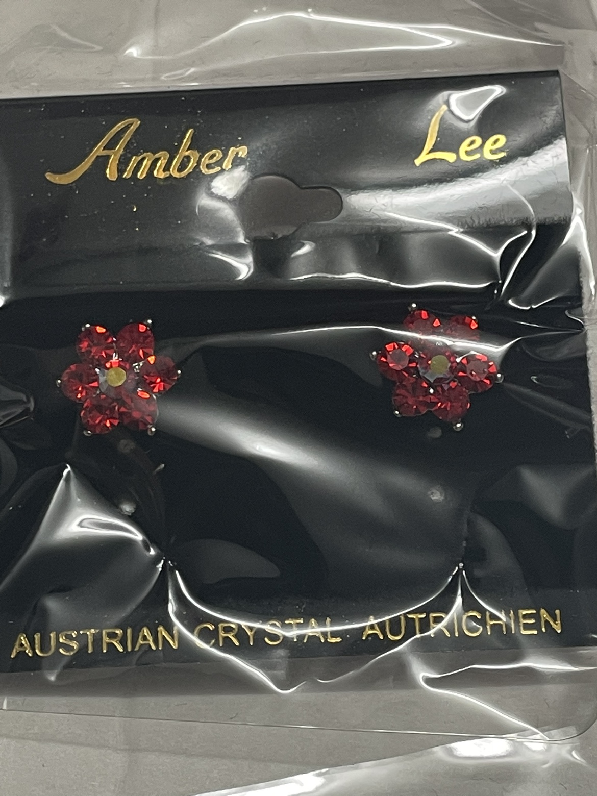 Amber lee Austrian crystal jewelry lot of 16 image indicator(6)