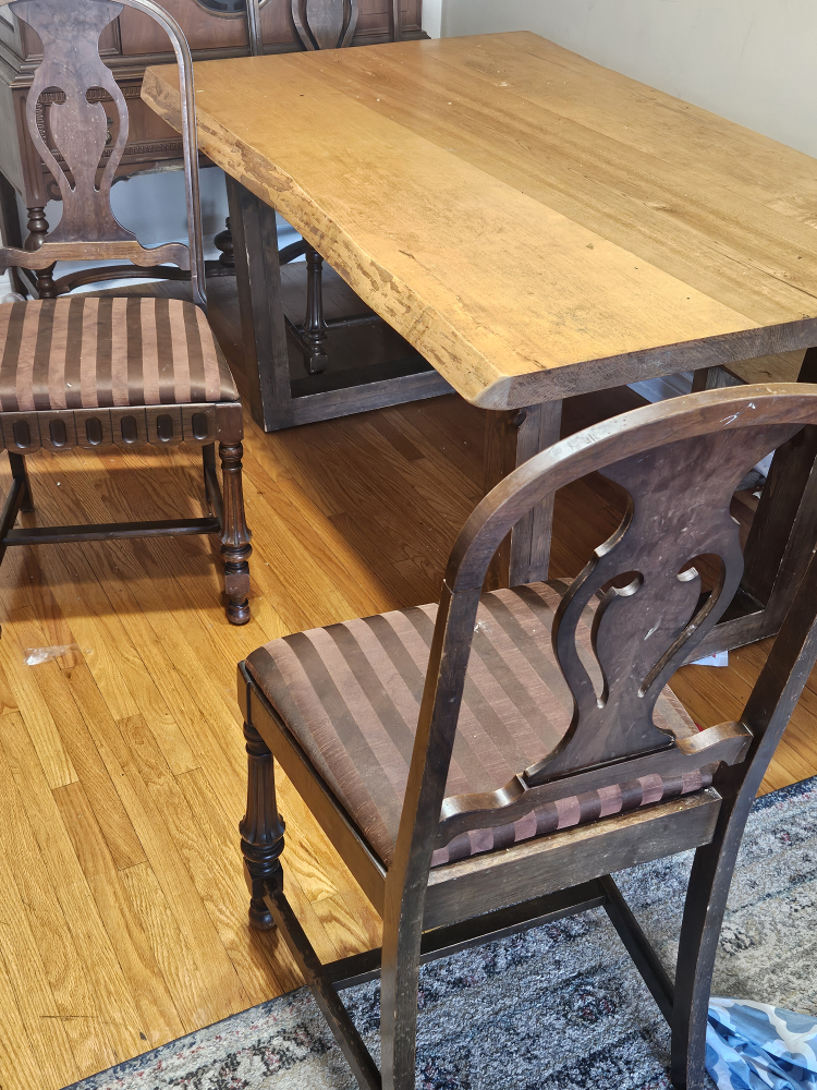 Dining table with chairs - photo 3