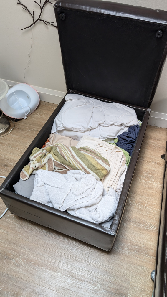 #freecycle: Storage Ottoman - photo 2
