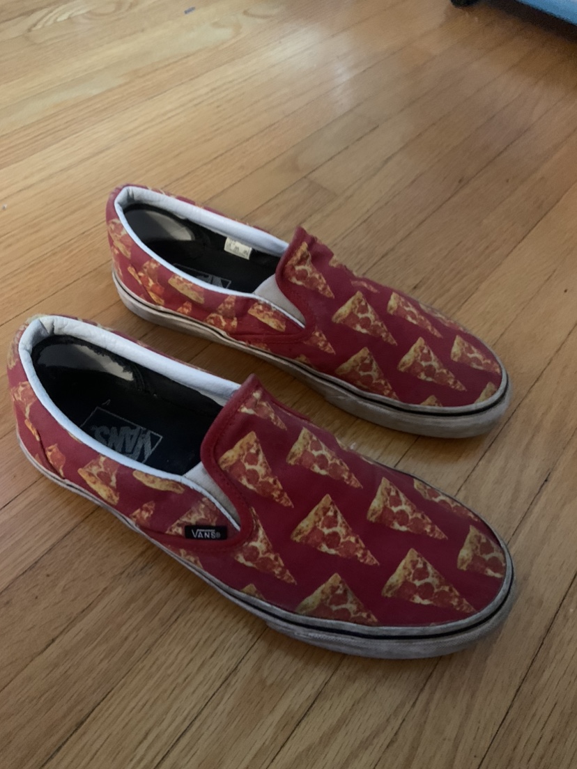 Men’s Van’s Slip Ons - Pizza Print image indicator(2)