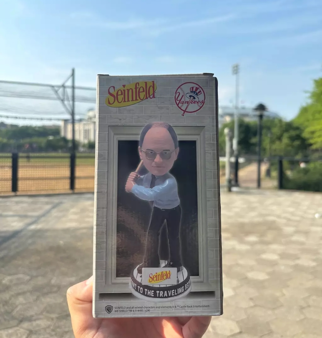 Brand New George Costanza Bobblehead from Yankee Stadium
