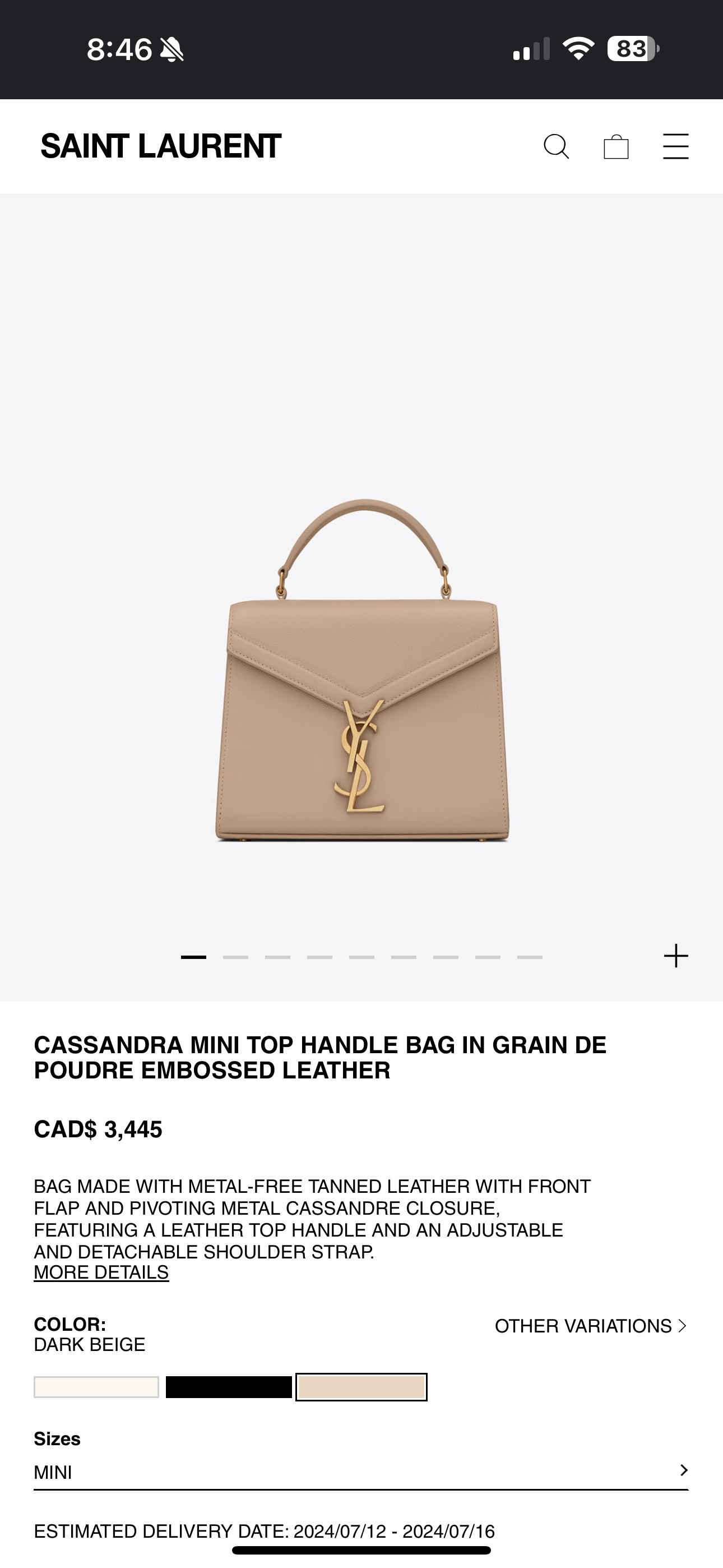 YSL - Saint Laurnet Bag - photo 5