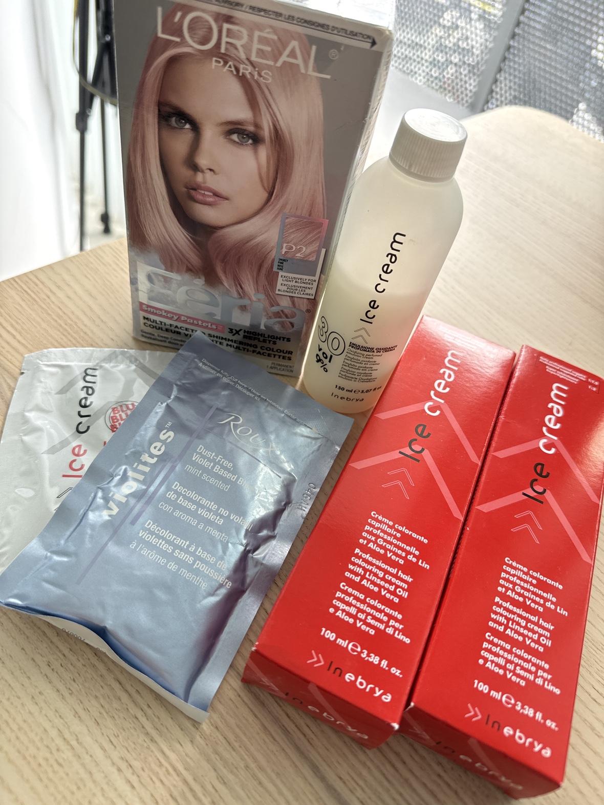 Bleach and colour hair products thumbnail