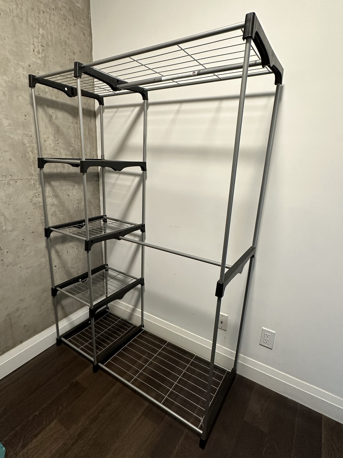 Type A Prima metal freestanding closet organizer image indicator(2)