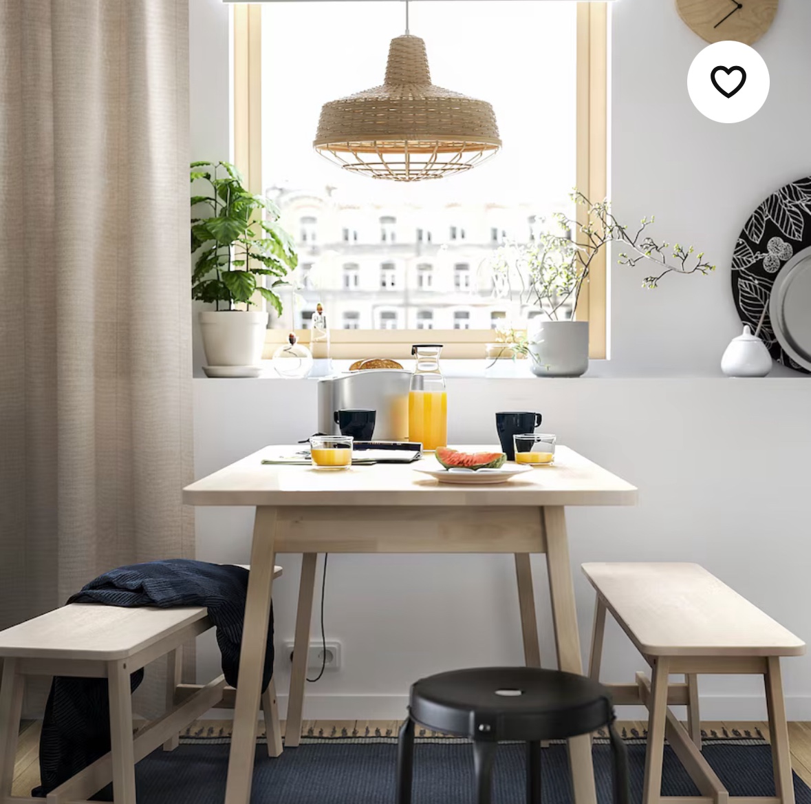 SALE: NORRÅKER table 74x74x74cm