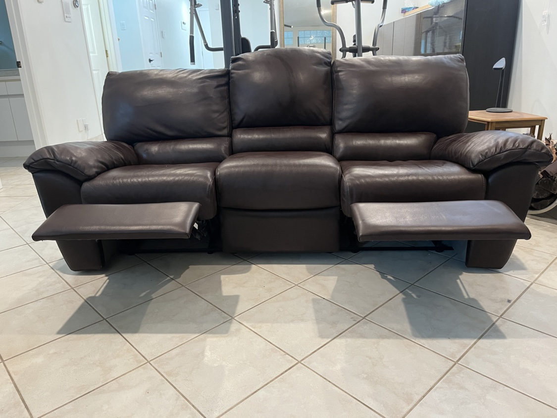Natuzzi Recliner Sofa - photo 3