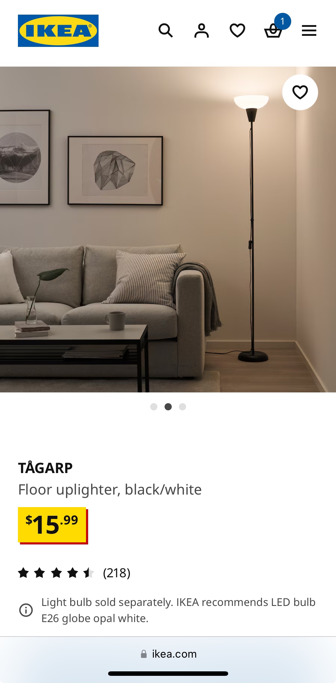 lamp 2ea