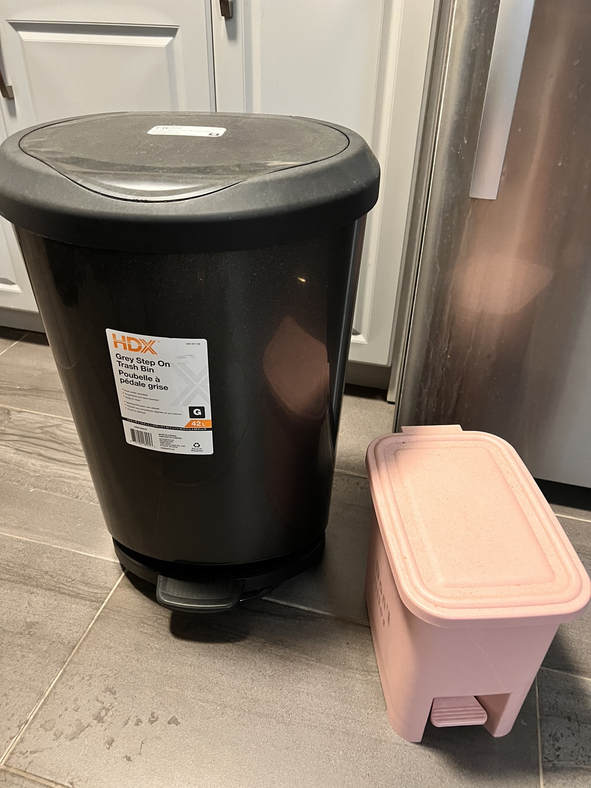 Step on trash bins