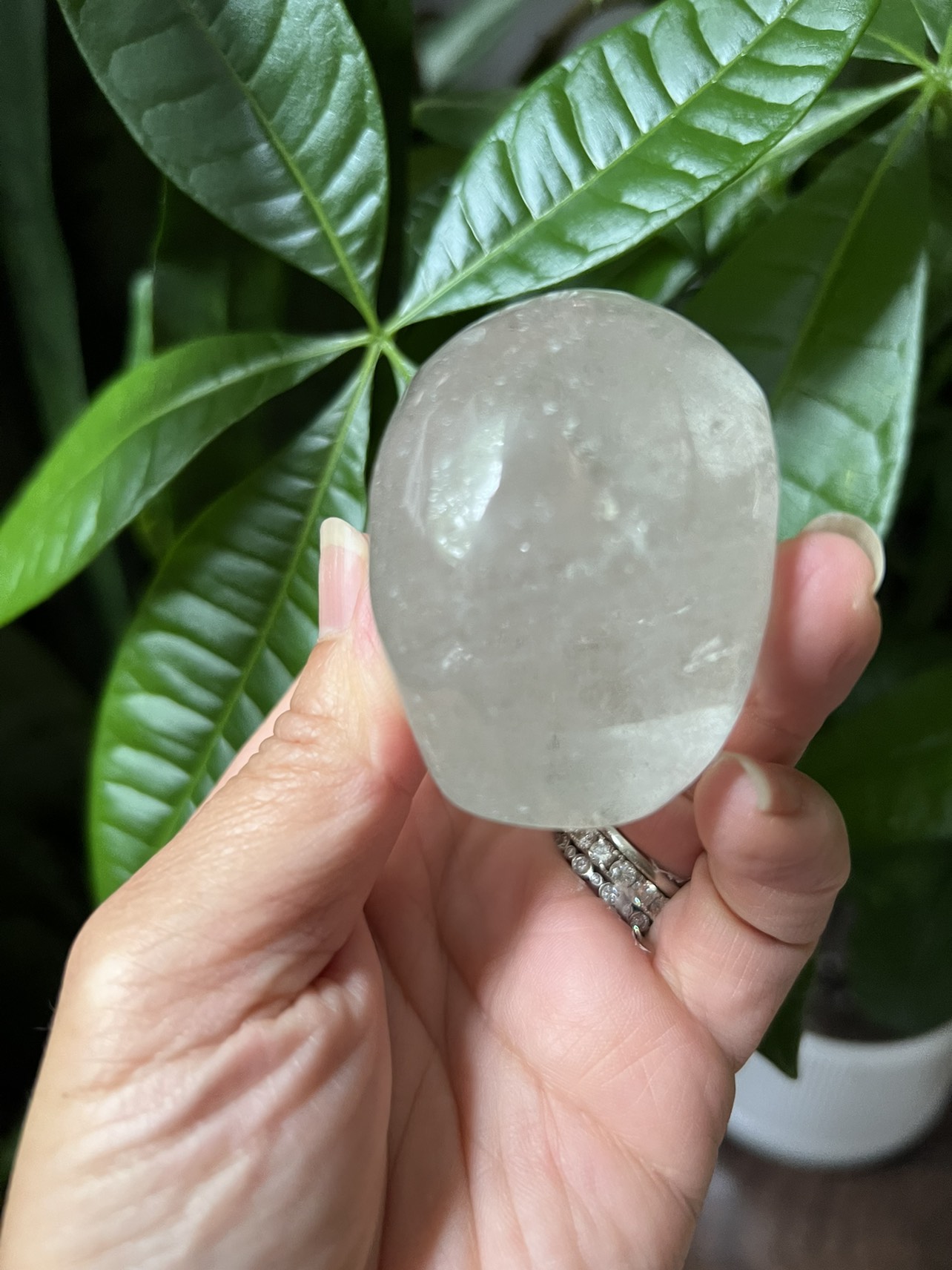 Garden quartz skull carving with minor chip (c) |  crystal - photo 5