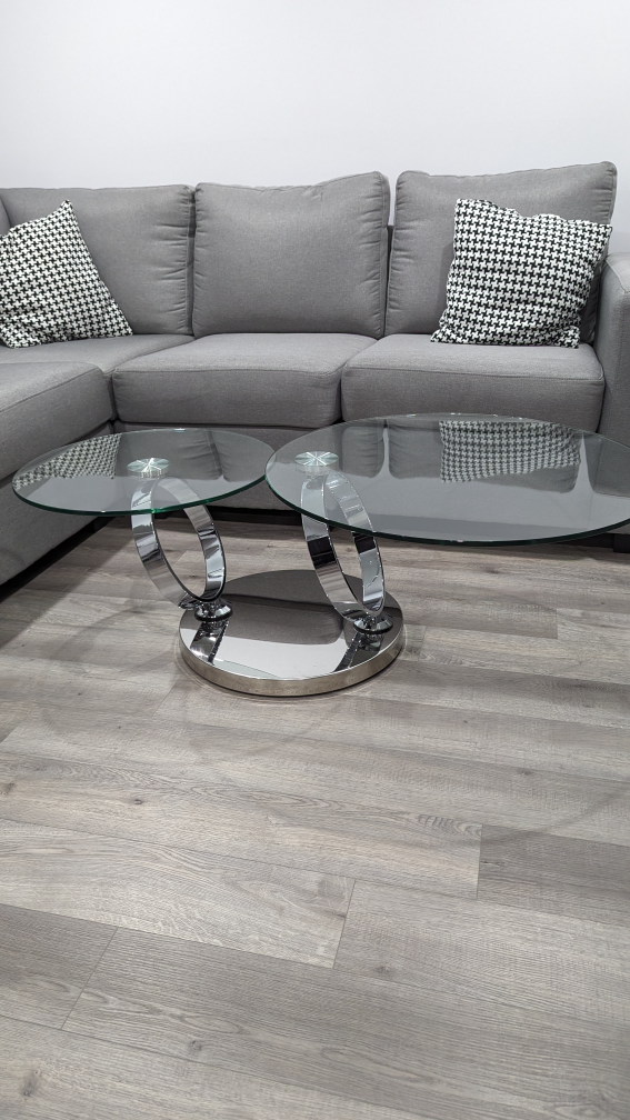 Glass coffee table - photo 2