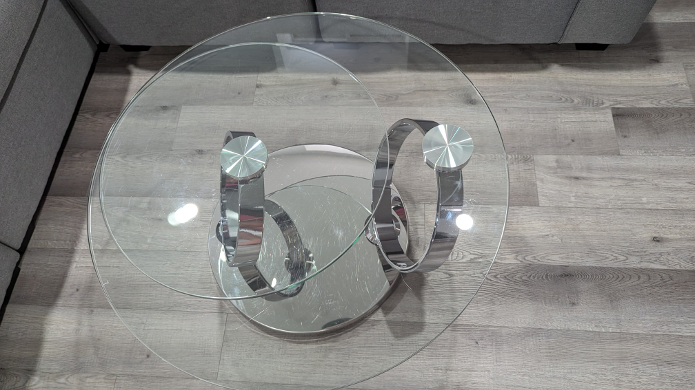 Glass coffee table - photo 3