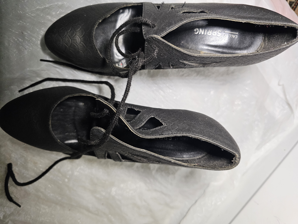Call it spring. women's shoes. Black Heeled Shoes - photo 5
