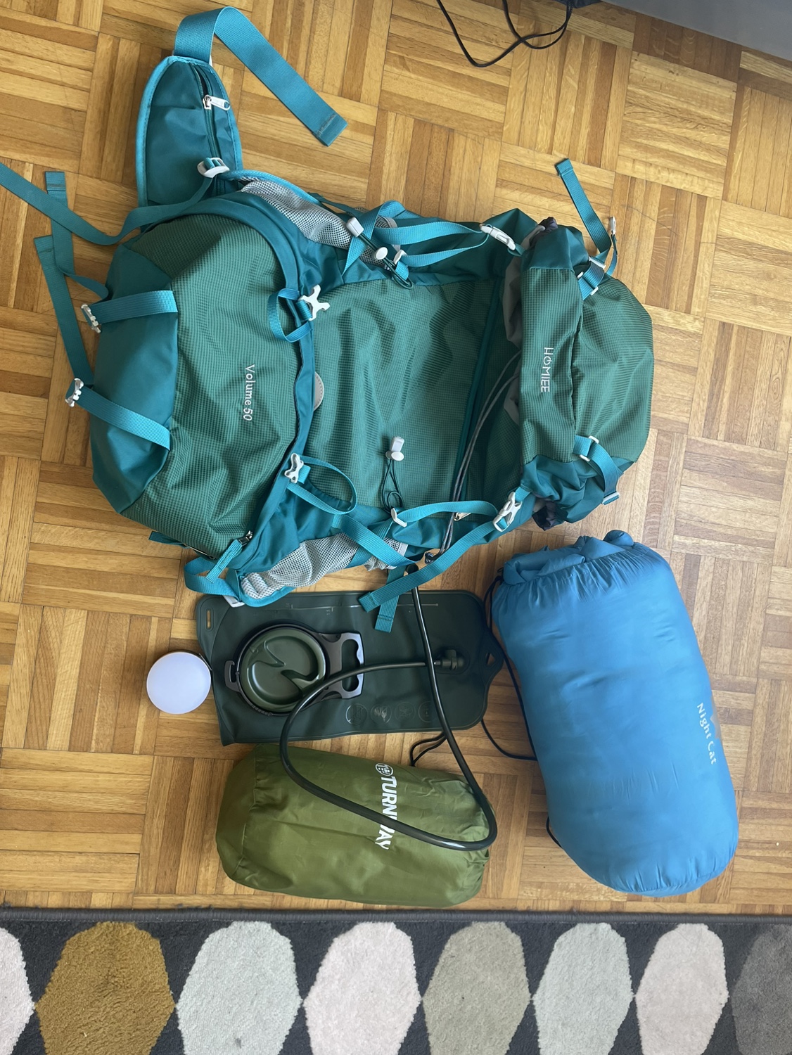Kit camping & hiking aventure