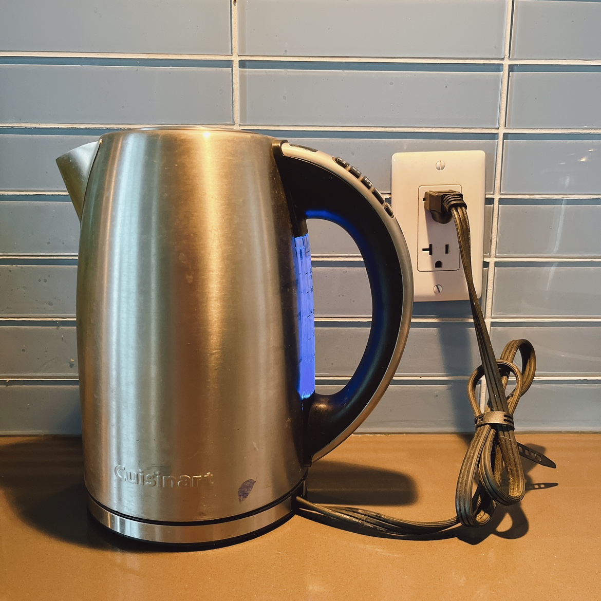 Electric stainless steel kettle/Hot water programmable kettle