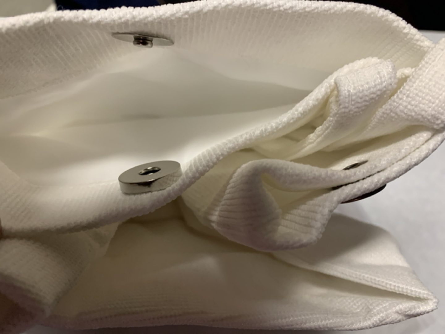 Corduroy Tote Bag White image indicator(5)