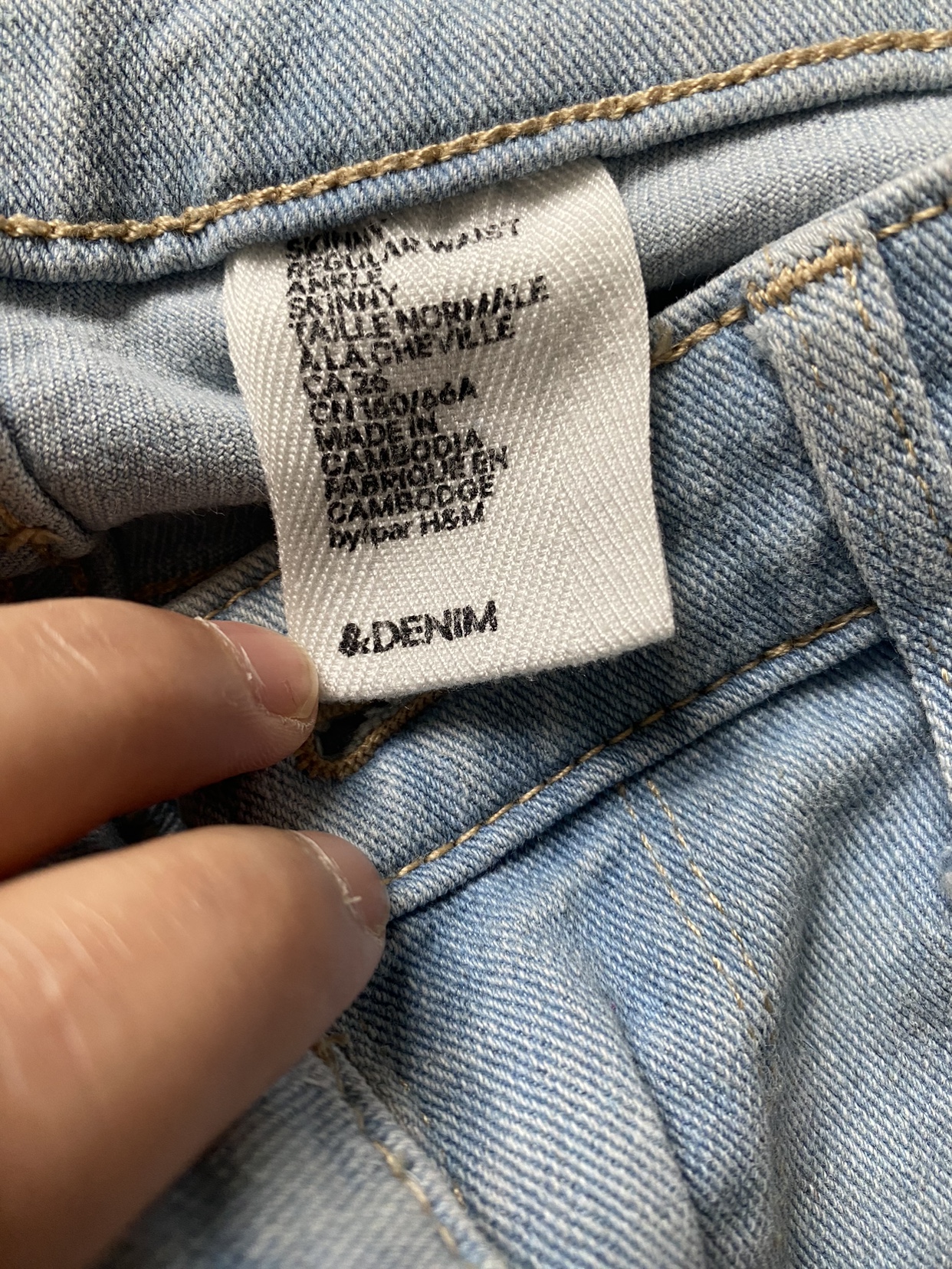 H&M Skinny denim jeans 💕 image indicator(4)