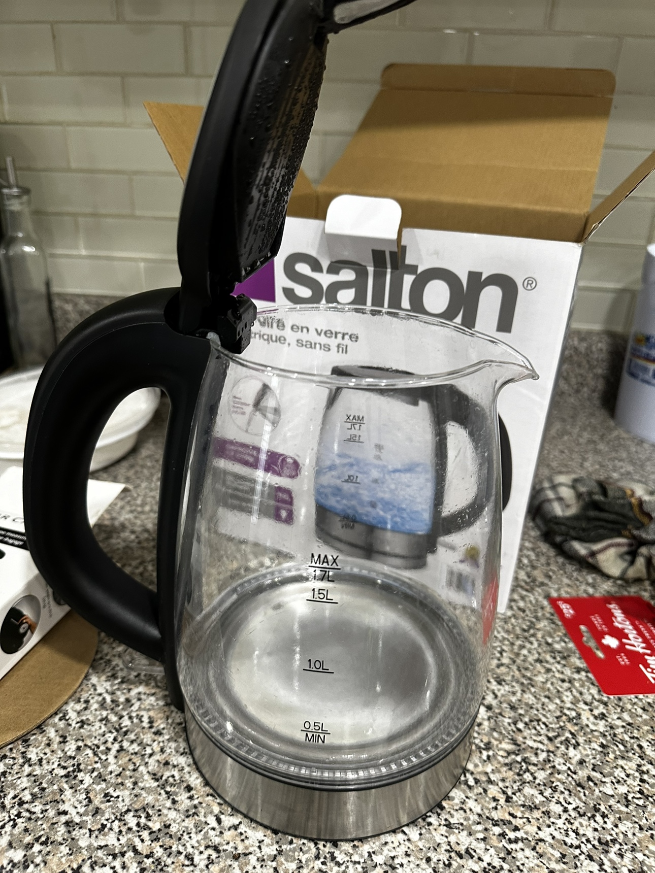 Salton electric kettle - photo 3