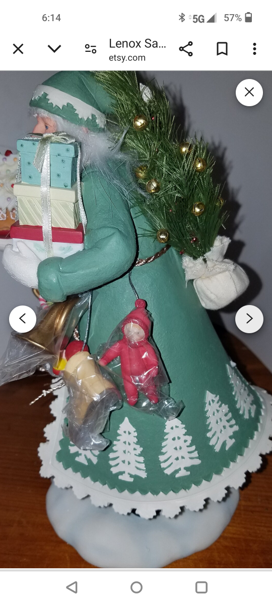 Lenox For The Holidays Santa of the Black Forest - photo 2