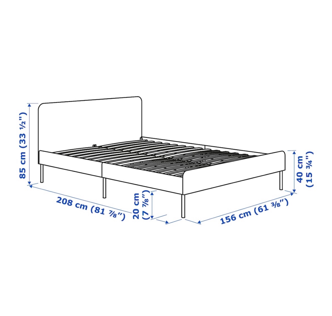 Queen bed frame - photo 3