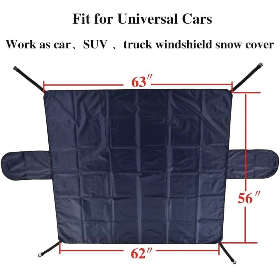 Truck windshield snow cover - photo 2