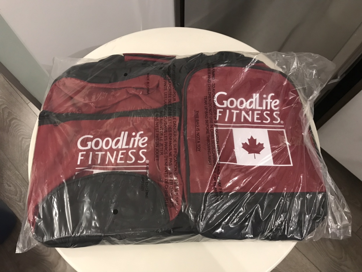 Free gym bag!