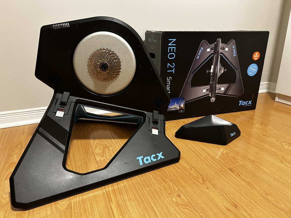 Tacx NEO 2T Smart with Shimon 105-11s cassette