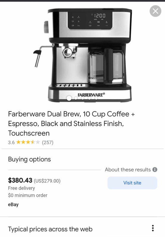very professional coffee maker - photo 4