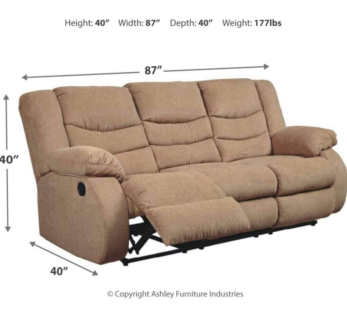 Tulen Reclining Sofa - photo 4