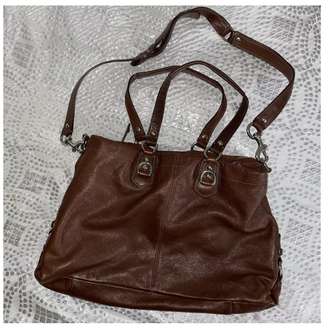 Coach Leather Vintage Handbag image indicator(3)