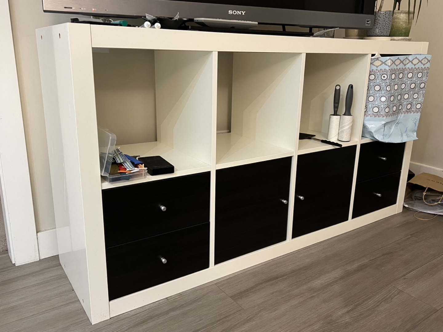 IKEA KALLAX with door/drawer inserts thumbnail
