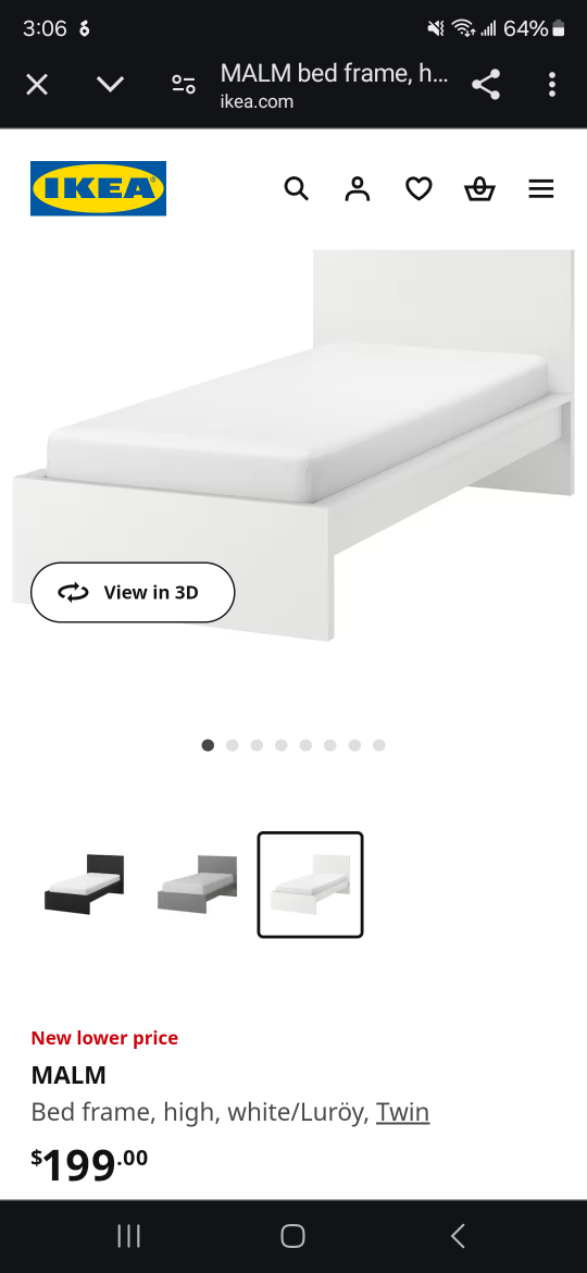 MALM IKEA twin bed image indicator(2)