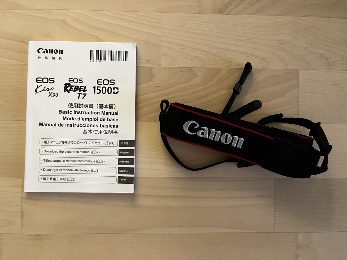 Mint Canon Rebel T7 With Lenses image indicator(6)
