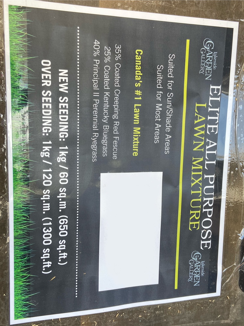 3lb bag of grass seeds thumbnail