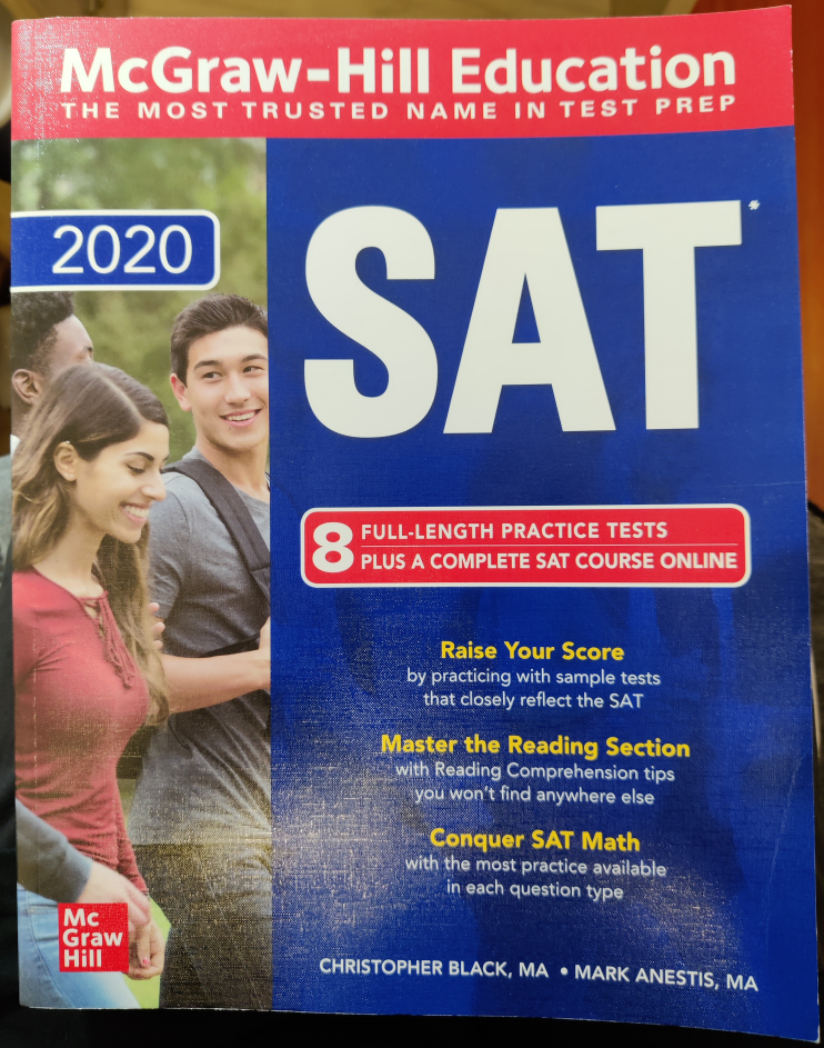 SAT Prep Workbook (Mcgraw-Hill 2020)